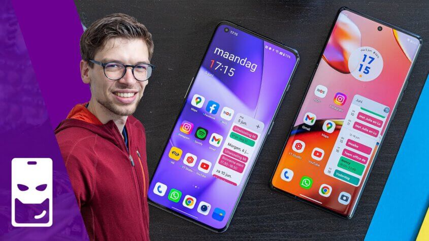 Vergelijking oneplus 11 en de motorola edge 40 pro