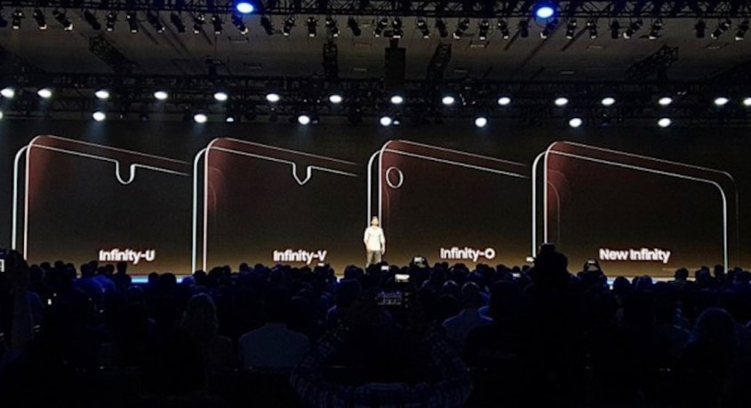 Samsung Galaxy S10 Infinity beeldscherm