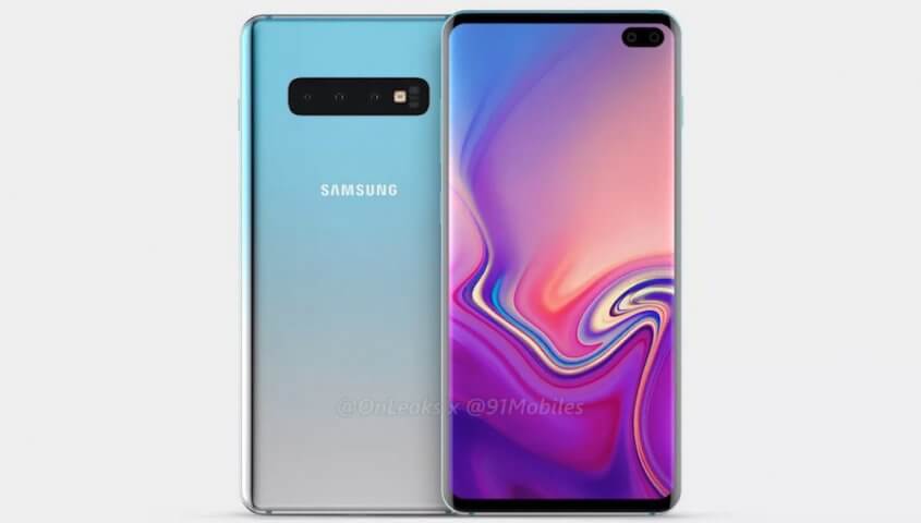 Samsung Galaxy S10 Plus design OnLeaks abonnement