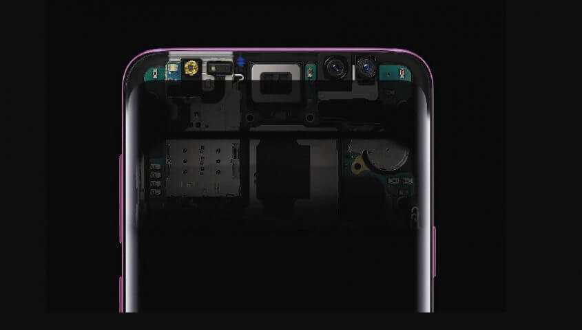 Samsung Galaxy S9 Stereo speakers