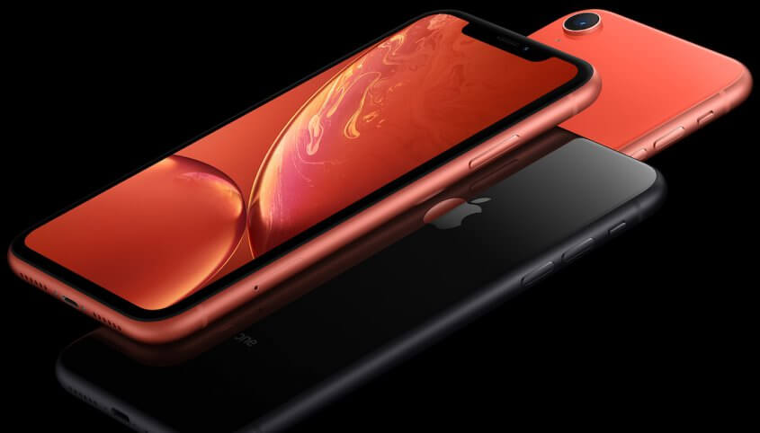 iPhone XR rood