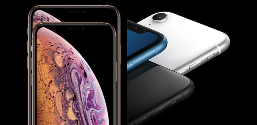 iPhone XS en XS Max versus iPhone XR telefoon.nl